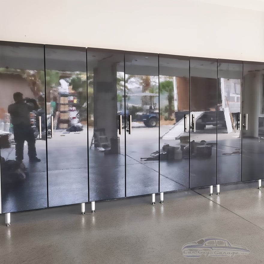 Black Modular 4 Piece Garage Storage Closets Black Modular 4 Piece Garage Storage Closets