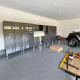 Grey Modular 10 Piece Garage Cabinet Kit with Bamboo Worktop Grey Modular 10 Piece Garage Cabinet Kit with Bamboo Worktop