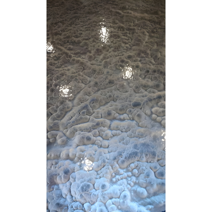 Storm Cloud Basecoat with Storm Cloud Effects Metallic Epoxy Storm Cloud Basecoat with Storm Cloud Effects Metallic Epoxy