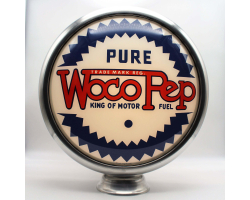 Pure Wocopep Star 15" Ad Globe with Lamp Base