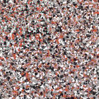 Epoxy Paint Chips Harley Blend Vibrant Durable Floor Coating