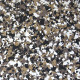 Epoxy Paint Chips Dark Earth Tone Blend