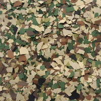Epoxy Paint Chips New Camouflage Blend - 5 lbs