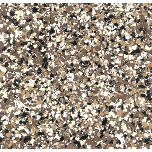 Epoxy Paint Chips Autumn Brown Blend