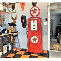 Texaco Replica Tokheim 39 Gas Pump - 76" Tall x 32" Wide x 16" Deep