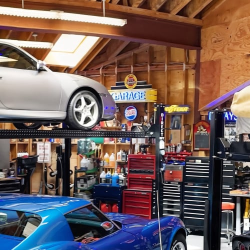 48" wide Neon Genuine Chevrolet Parts Garage