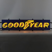Goodyear Wingfoot Neon Sign - 32" x 8"