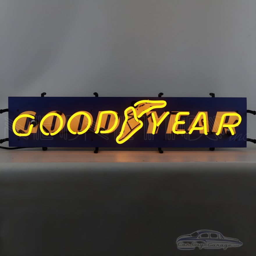 Goodyear Wingfoot Neon Sign - 32" x 8"