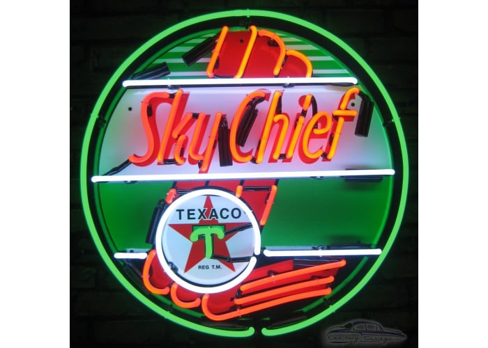Texaco Sky Chief Neon Sign