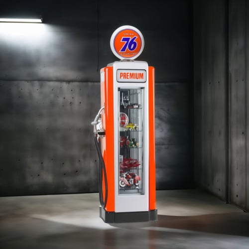 Union 76 Premium Display Case Wayne 70 Gas Pump