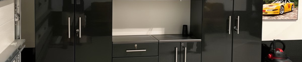 Black Modular Cabinets