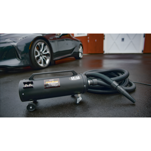 8HP Commercial Car Blow Dryer with Attachments the MetroVac MB-3CDSWB-30