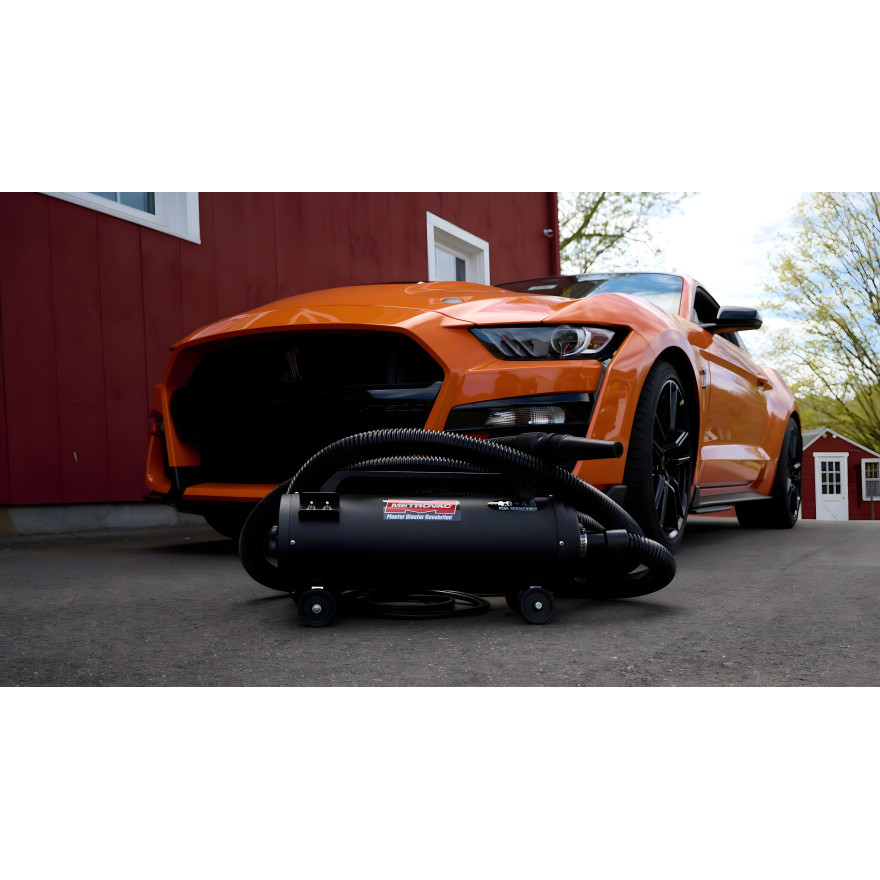 8HP Commercial Car Blow Dryer with Attachments the MetroVac MB-3CDSWB-30 8HP Commercial Car Blow Dryer with Attachments the MetroVac MB-3CDSWB-30