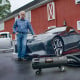8HP Commercial Car Blow Dryer with Attachments the MetroVac MB-3CDSWB-30 8HP Commercial Car Blow Dryer with Attachments the MetroVac MB-3CDSWB-30