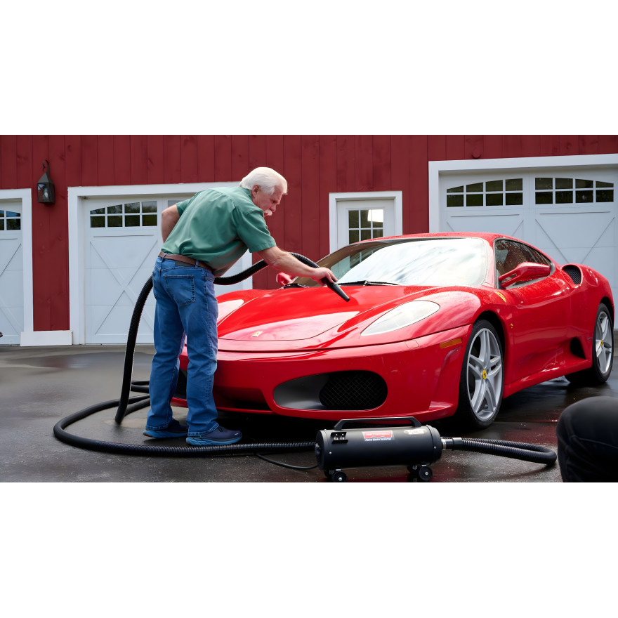8HP Commercial Car Blow Dryer with Attachments the MetroVac MB-3CDSWB-30 8HP Commercial Car Blow Dryer with Attachments the MetroVac MB-3CDSWB-30