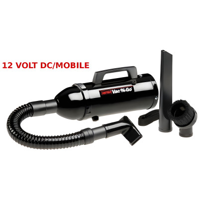 car vacuum cleaner plugs into cigarette lighter MetroVac 106-106036 Vac N Go 12V Hi Performance Hand Vacuum