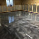Storm Cloud Basecoat with Obsidian Silver Effects Metallic Epoxy Storm Cloud Basecoat with Obsidian Silver Effects Metallic Epoxy