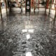 Storm Cloud Basecoat with Obsidian Silver Effects Metallic Epoxy Storm Cloud Basecoat with Obsidian Silver Effects Metallic Epoxy