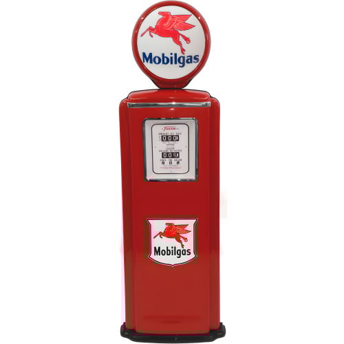Wall Hanging Mobilgas Gas Pump Facade