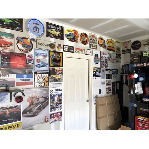 Mopar Hemi Neon Clock