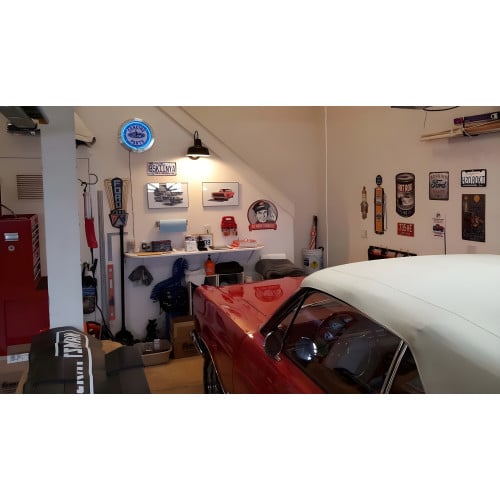 Ford Genuine Parts Neon Clock