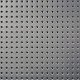 Four 17" x 33" Galvanized Flat Metal Pegboards