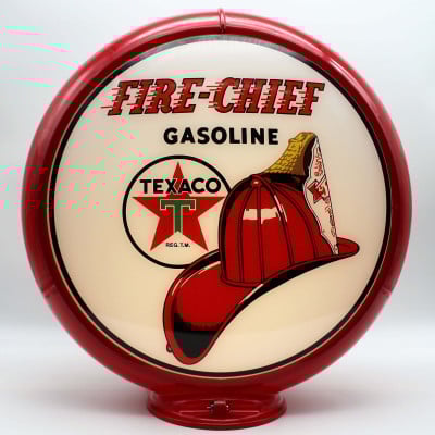 Vintage Texaco Fire-Chief Gas Pump Globe Lamp - 18.75