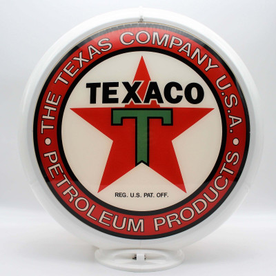 TEXACO ガスポンプライト ガソリン 片面 vintage 希少 TEXACO