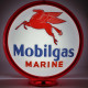 Mobilgas Marine Pegasus Gas Pump Globe Lamp - 16.5" x 18.75" x 8"