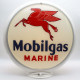 Mobilgas Marine Pegasus Gas Pump Globe Lamp - 16.5" x 18.75" x 8"