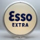 Esso Extra Glass Gas Pump Globe Lamp - 16.5" x 18.75" x 8"
