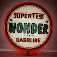 Supertest Wonder Gas Pump Globe Lamp - 16.5" x 18.75" x 8"