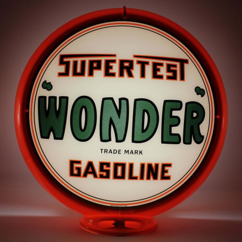 Supertest Wonder Gas Pump Globe Lamp - 16.5" x 18.75" x 8"
