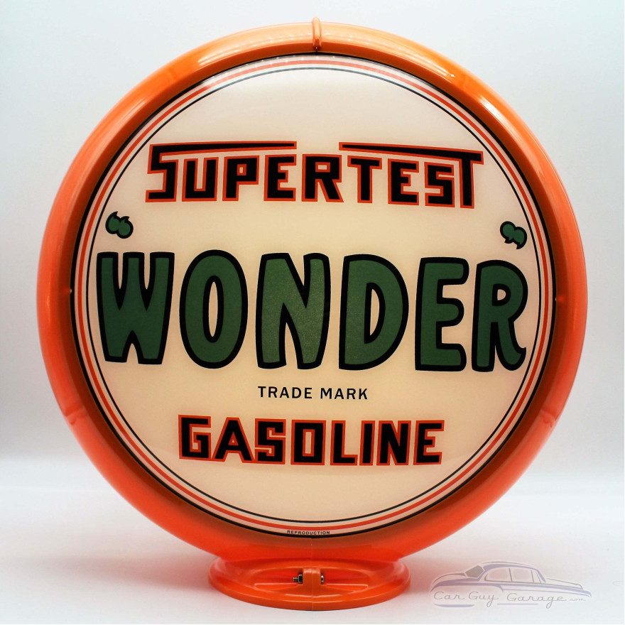 Supertest Wonder Gas Pump Globe Lamp - 16.5" x 18.75" x 8"