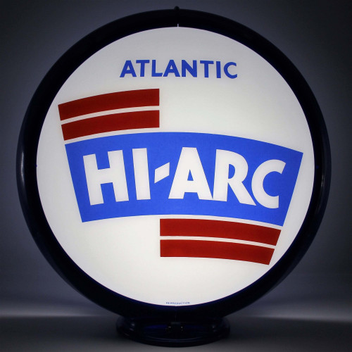 Atlantic HI-ARC Glass Gas Pump Globe Lamp - 16.5" x 18.75" x 8"