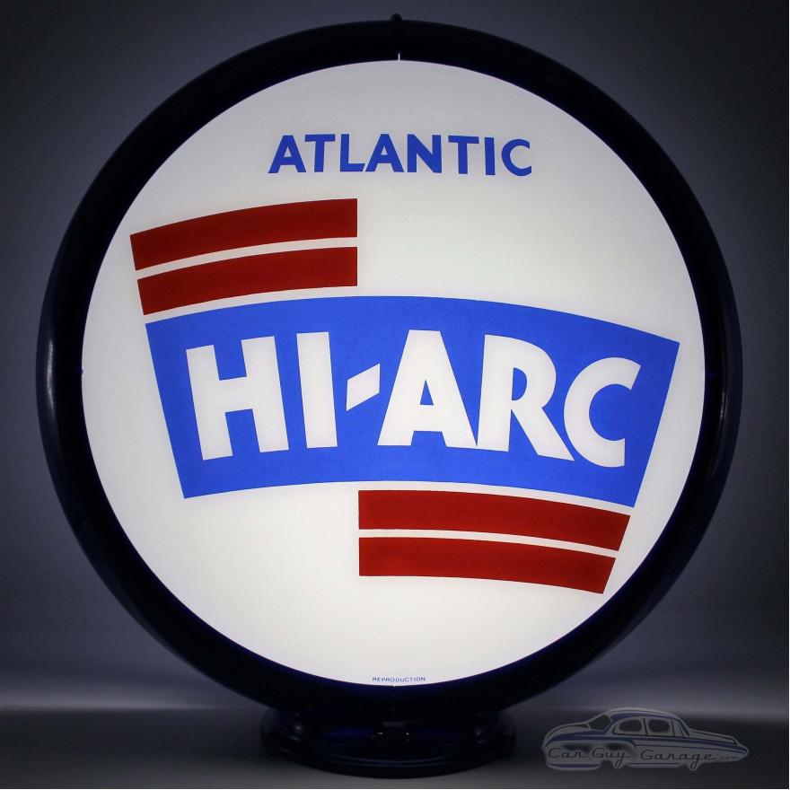 Atlantic HI-ARC Glass Gas Pump Globe Lamp - 16.5" x 18.75" x 8"