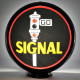 Signal Gasoline Glass Gas Pump Globe Lamp - 16.5" x 18.75" x 8"