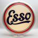 Esso Script Glass Gas Pump Globe Lamp - 16.5" x 18.75" x 8"