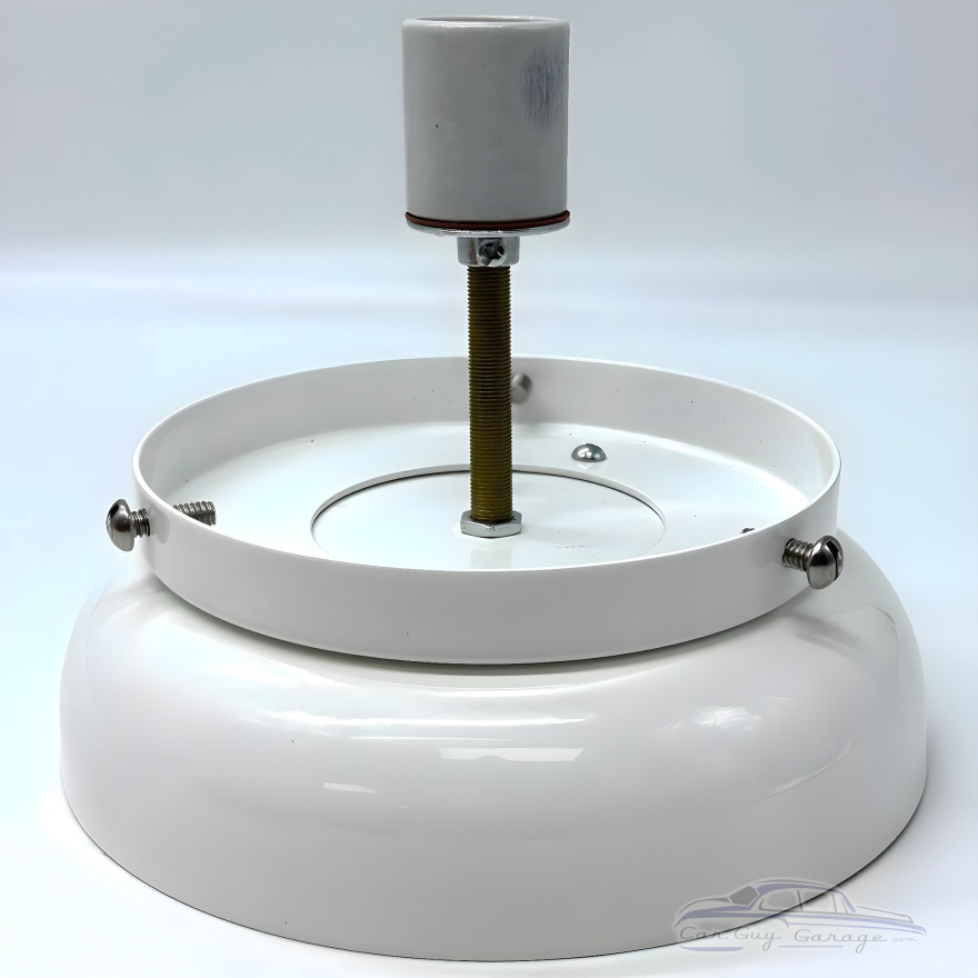 Sinclair Stripes Glass Gas Pump Globe Lamp - 16.5" x 18.75" x 8"