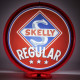 Skelly Regular Gas Pump Globe Lamp Lighted - 16.5" x 18.75" x 8"