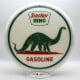 Sinclair Dino Gasoline Glass Gas Pump Globe Lamp - 16.5" x 18.75" x 8"