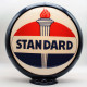 Standard Oil Torch & Oval Gas Pump Globe Lamp - 16.5" x 18.75" x 8"