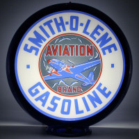 Smith-O-Lene Aviation Gasoline Globe Lamp - 16.5" x 18.75" x 8"