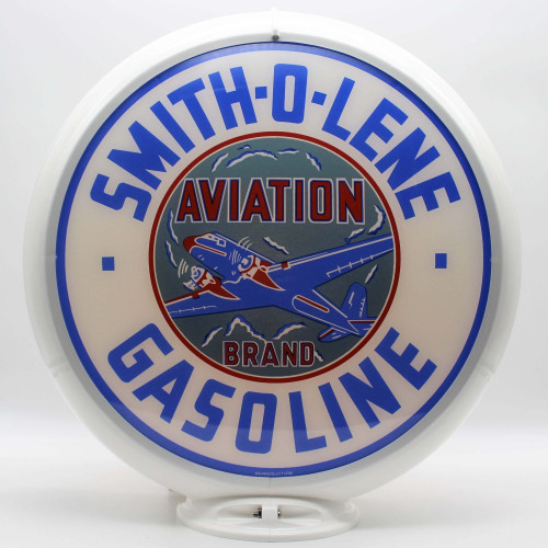Smith-O-Lene Aviation Gasoline Globe Lamp - 16.5" x 18.75" x 8"