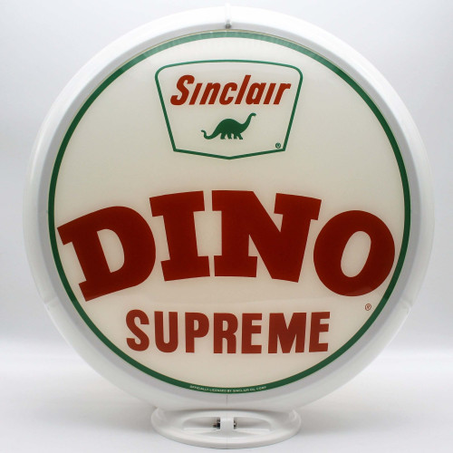 Sinclair Dino Supreme Gas Pump Globe Lamp - 16.5" x 18.75" x 8"