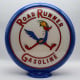 Road Runner Gasoline Glass Pump Globe Lamp - 16.5" x 18.75" x 8"