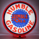 Humble Oils Gasoline Glass Gas Pump Globe Lamp - 16.5" x 18.75" x 8"