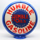 Humble Oils Gasoline Glass Gas Pump Globe Lamp - 16.5" x 18.75" x 8"