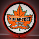 Supertest Maple Leaf Glass Gas Pump Globe Lamp - 16.5" x 18.75" x 8"