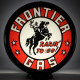 Frontier Gas Pump Glass Globe Lamp - 16.5" x 18.75" x 8"